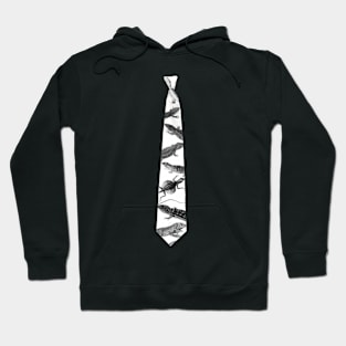 Lizard Dawkins' Necktie by Tai's Tees Hoodie